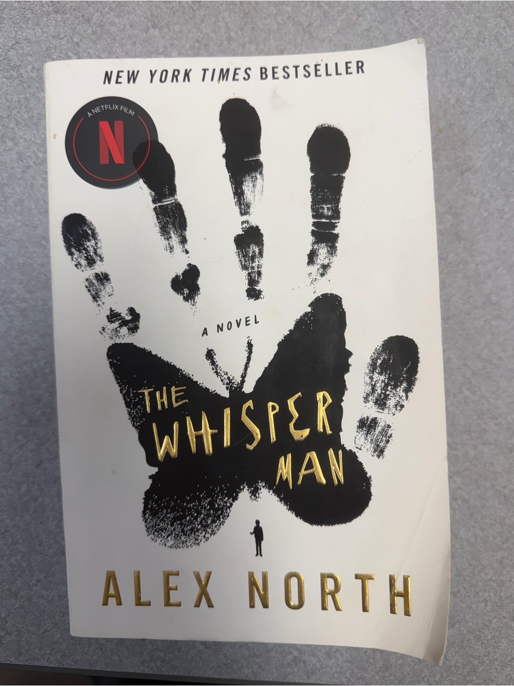 The Whisperer Man by Alex North - White & Black Cover